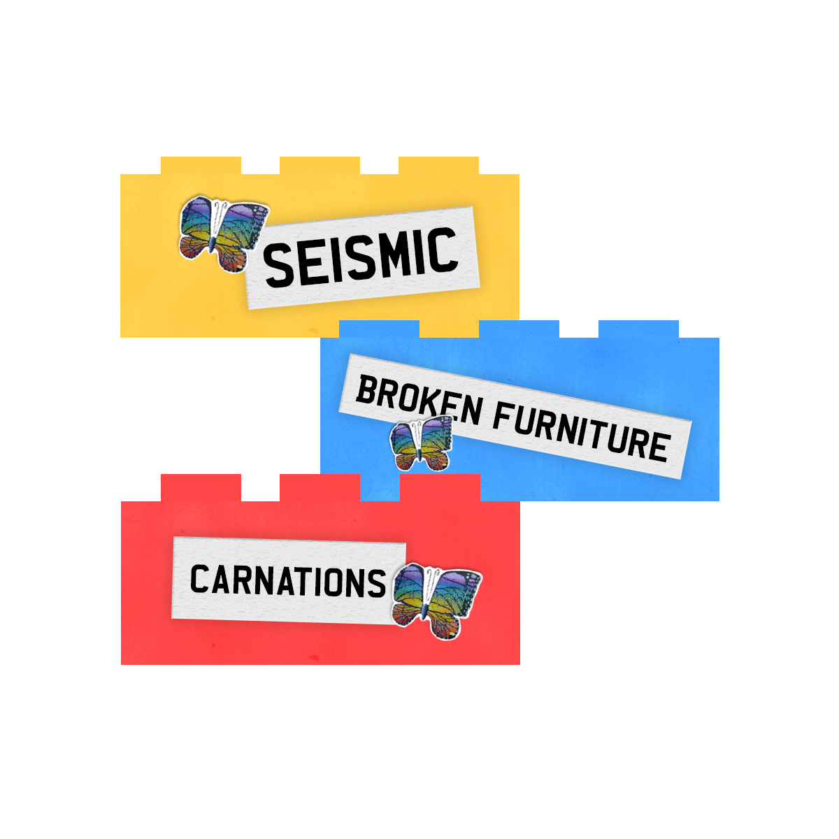 Seismic Broken Furniture Carnations